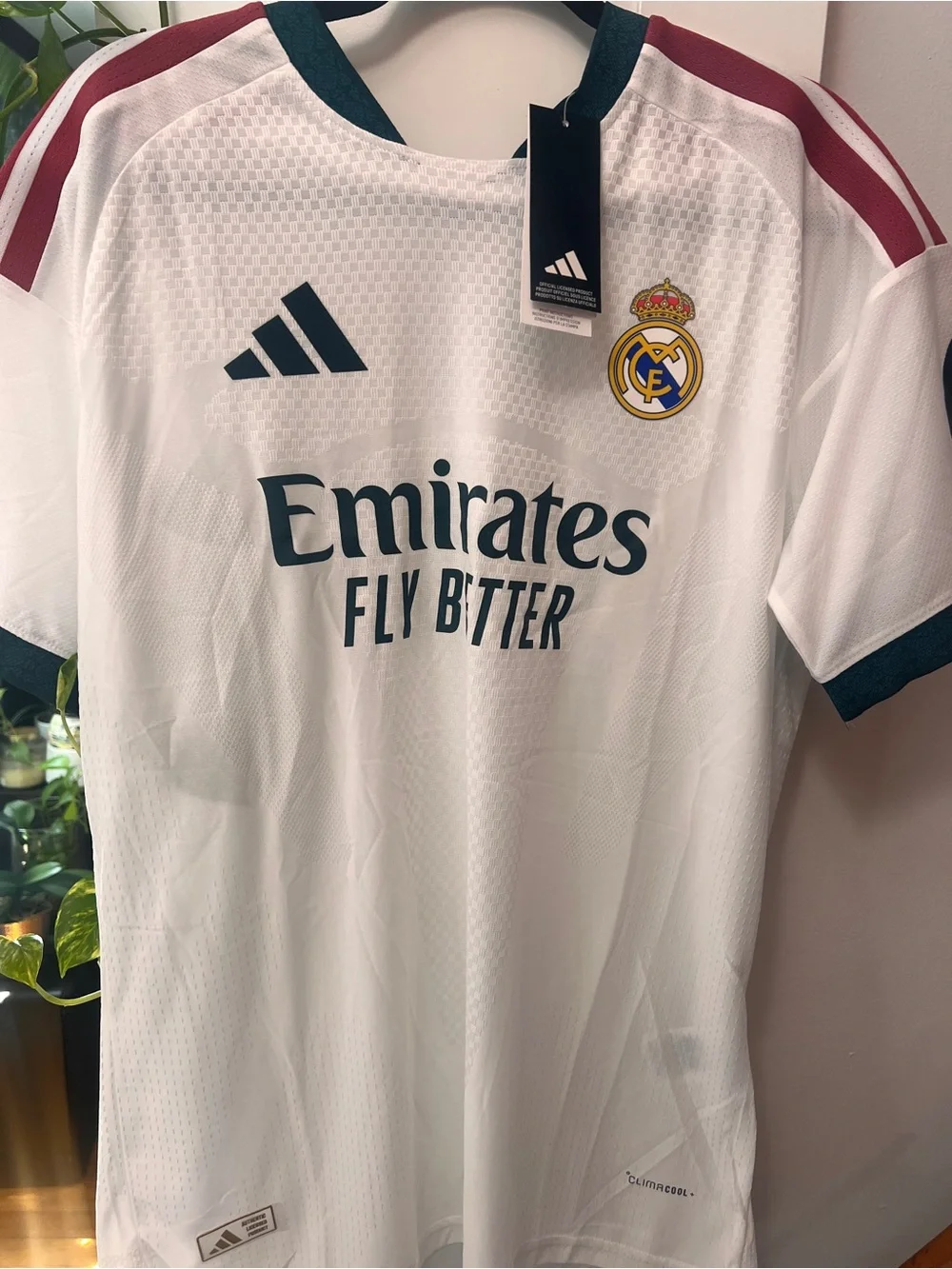 Real Madrid Adidas Home Player Jersey 26/27